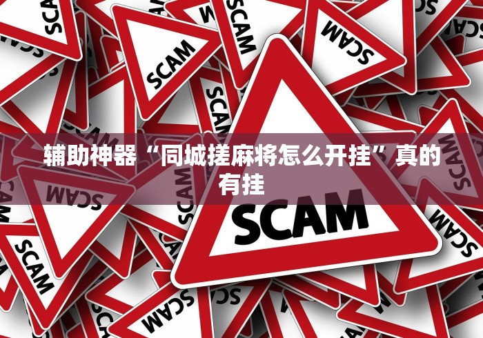 【重磅来袭】“哥哥杭州麻将可以开挂吗”(透视曝光猫腻)