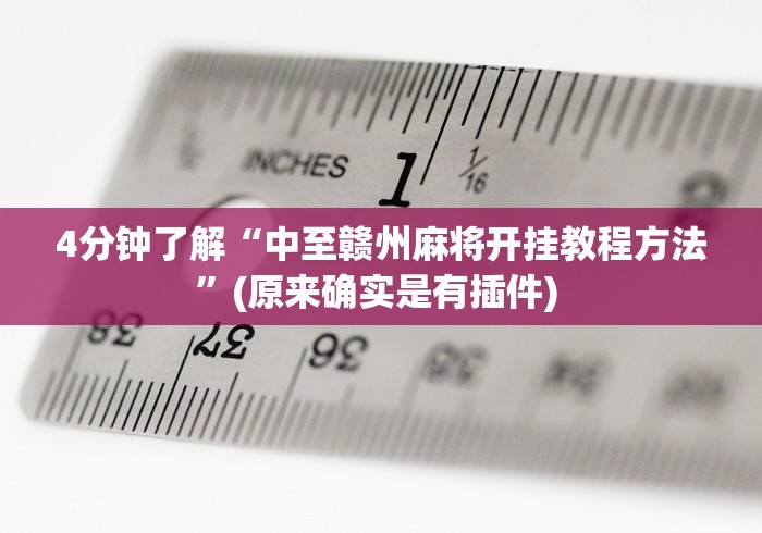 玩家必知“微乐山东麻将开挂神器”(原来确实是有插件)