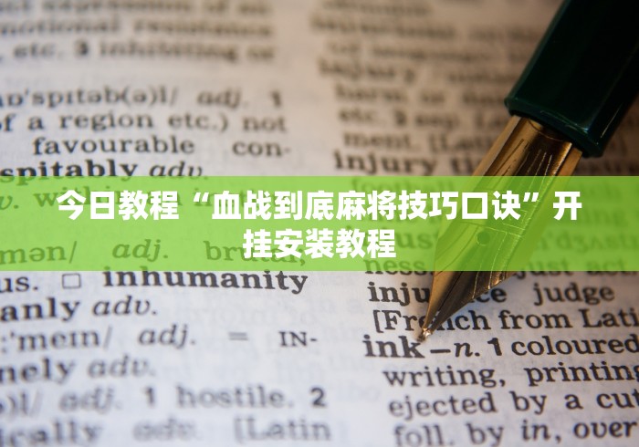 今日分享“金州水鱼挂先试后买”详细外挂安装步骤