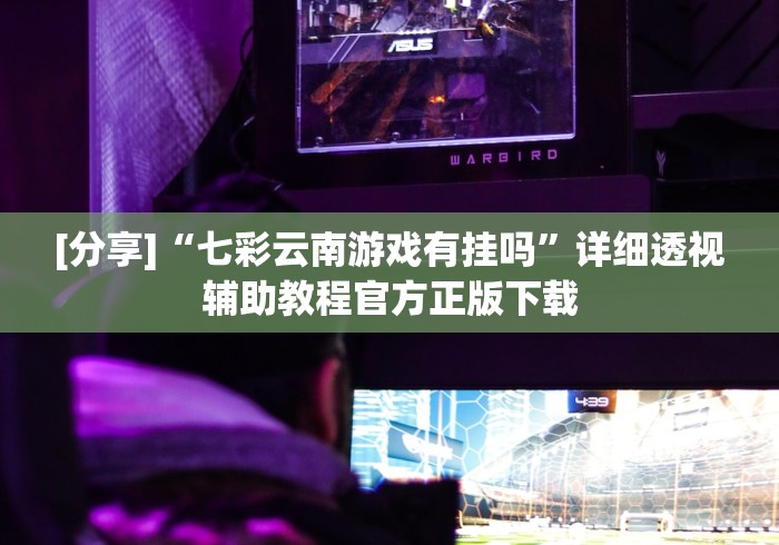 [分享]“七彩云南游戏有挂吗”详细透视辅助教程官方正版下载