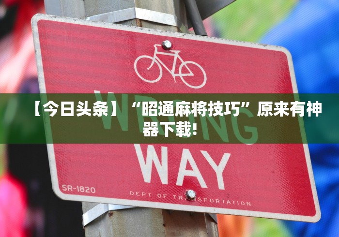 【今日头条】“昭通麻将技巧”原来有神器下载! 【今日头条】“昭通麻将技巧”原来有神器下载!