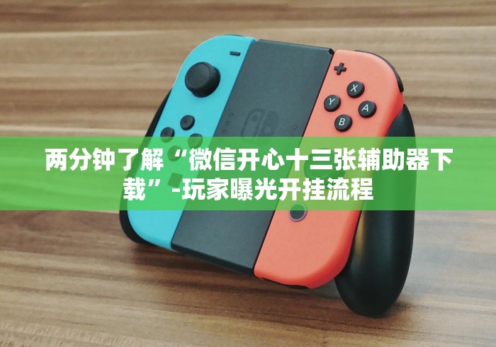 两分钟了解“微信开心十三张辅助器下载”-玩家曝光开挂流程