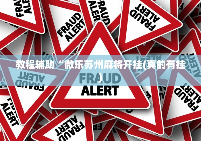 教程辅助“微乐苏州麻将开挂(真的有挂)