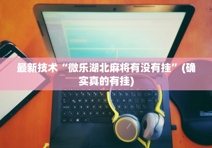 最新技术“微乐湖北麻将有没有挂”(确实真的有挂)