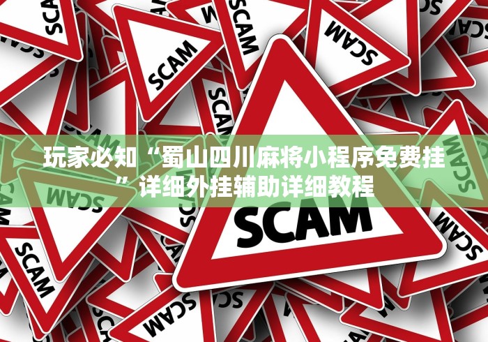 玩家必知“蜀山四川麻将小程序免费挂”详细外挂辅助详细教程