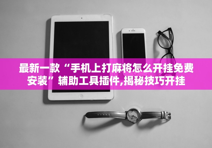 最新一款“手机上打麻将怎么开挂免费安装	”辅助工具插件,揭秘技巧开挂