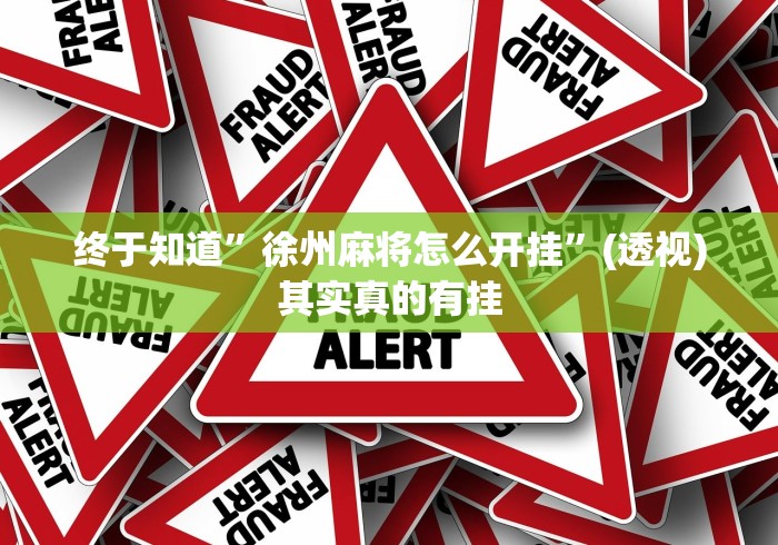 终于知道”徐州麻将怎么开挂	”(透视)其实真的有挂