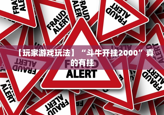 【玩家游戏玩法】“斗牛开挂2000”真的有挂