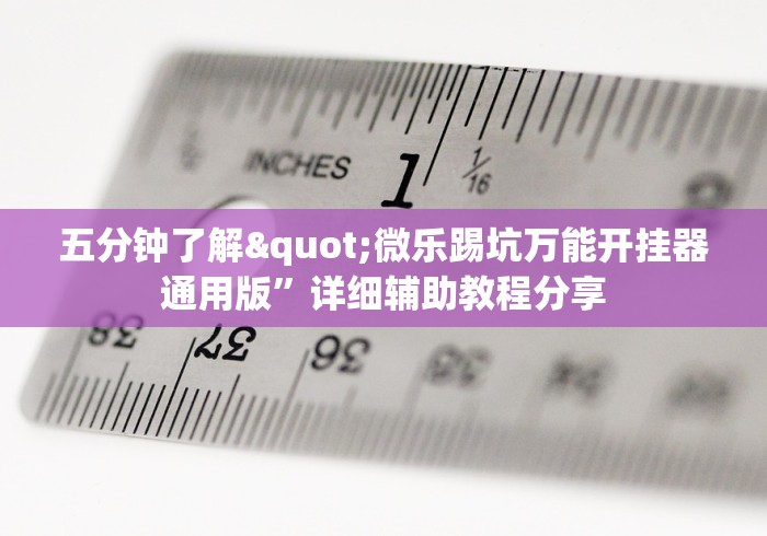 五分钟了解"微乐踢坑万能开挂器通用版”详细辅助教程分享