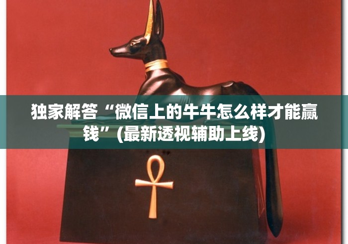独家解答“微信上的牛牛怎么样才能赢钱”(最新透视辅助上线)