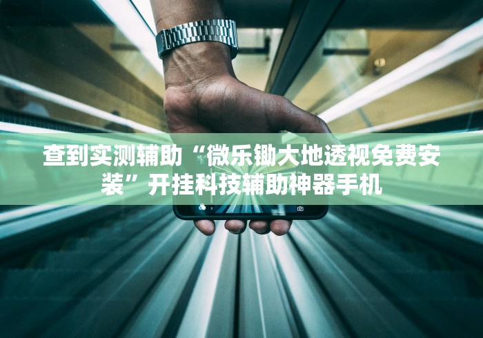 查到实测辅助“微乐锄大地透视免费安装”开挂科技辅助神器手机