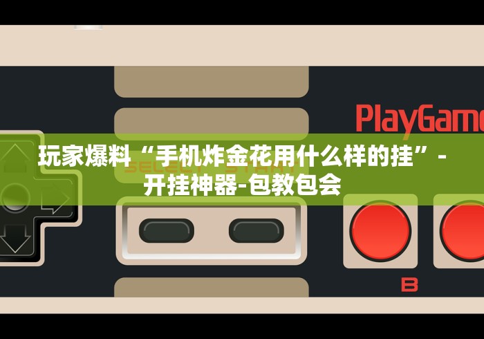 玩家爆料“手机炸金花用什么样的挂”-开挂神器-包教包会