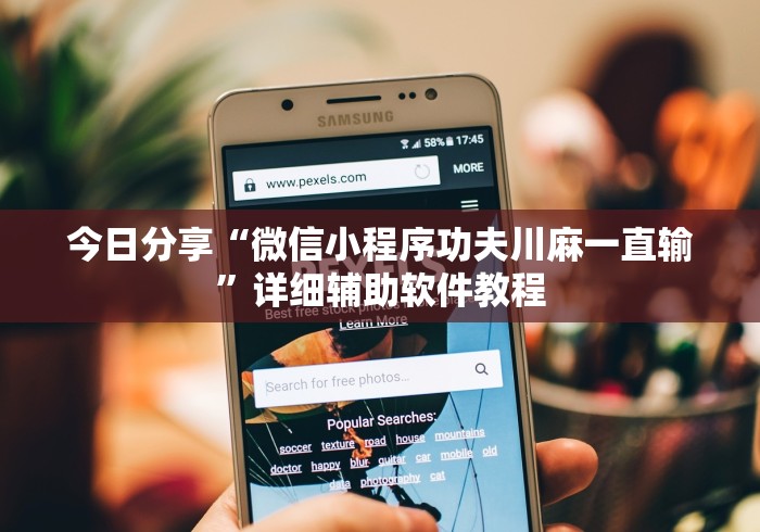 今日分享“微信小程序功夫川麻一直输”详细辅助软件教程