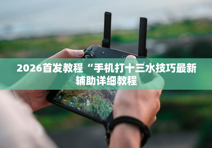 2026首发教程“手机打十三水技巧最新辅助详细教程 2026首发教程“手机打十三水技巧最新辅助详细教程