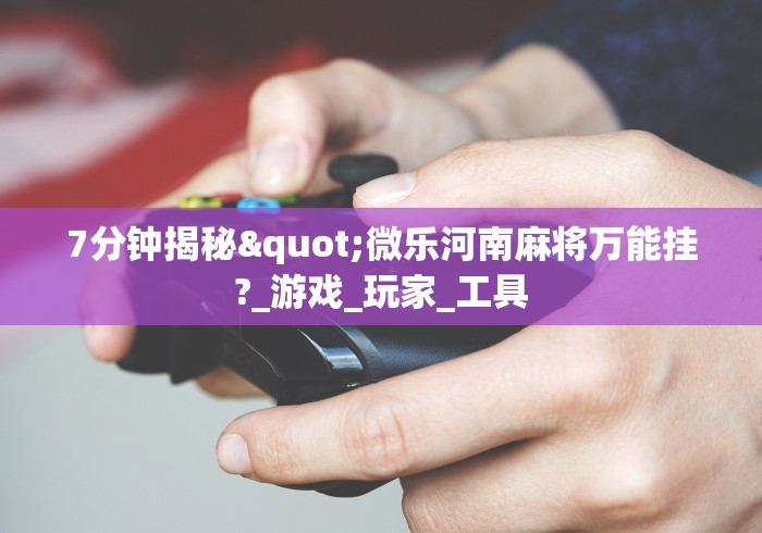 7分钟揭秘"微乐河南麻将万能挂?_游戏_玩家_工具