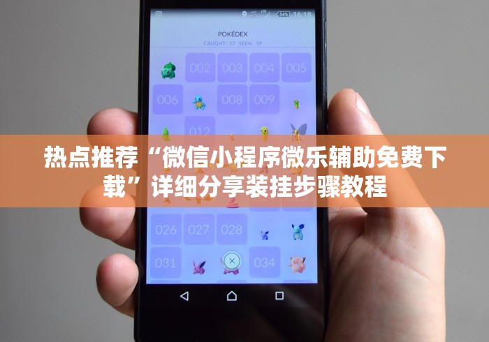 热点推荐“微信小程序微乐辅助免费下载”详细分享装挂步骤教程