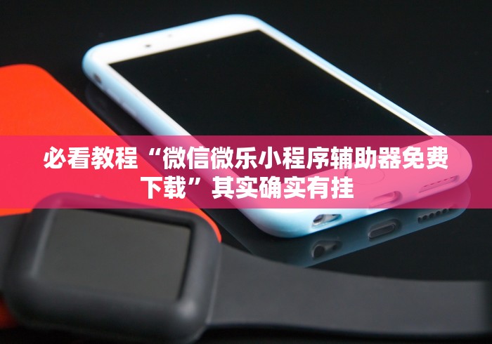 必看教程“微信微乐小程序辅助器免费下载”其实确实有挂