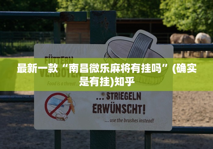 最新一款“南昌微乐麻将有挂吗”(确实是有挂)知乎