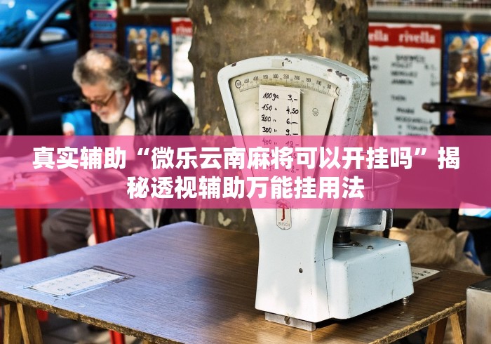 真实辅助“微乐云南麻将可以开挂吗	”揭秘透视辅助万能挂用法