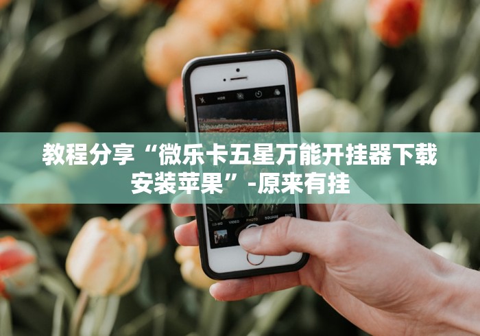 教程分享“微乐卡五星万能开挂器下载安装苹果”-原来有挂