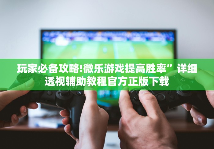 玩家必备攻略!微乐游戏提高胜率”详细透视辅助教程官方正版下载