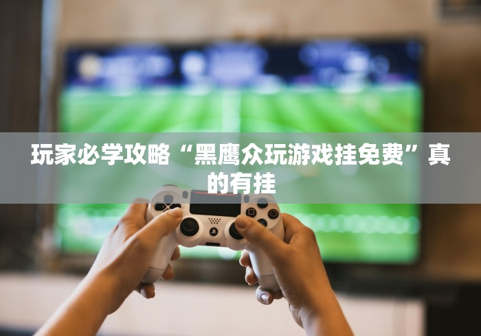 玩家必学攻略“黑鹰众玩游戏挂免费”真的有挂